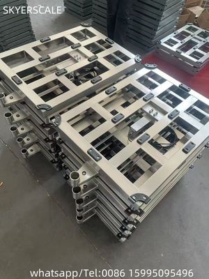 Berkualitas tinggi 600x700mm 600kg Bank Elektronik Stainless Steel tahan air Skala Platform Digital