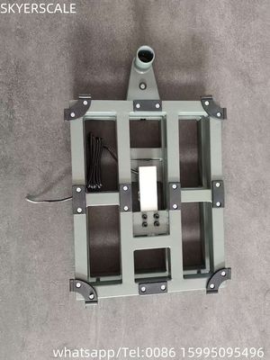 100kg 300x400mm Elektronik Digital Retail Bench Scale Platform Baja Karbon LED ZEMIC Load Cell OEM ODM Disesuaikan