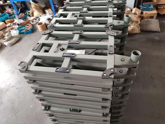 100kg 300x400mm Elektronik Digital Retail Bench Scale Platform Baja Karbon LED ZEMIC Load Cell OEM ODM Disesuaikan