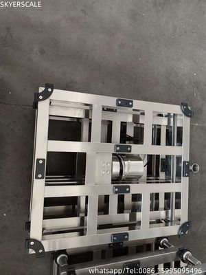 Skala Platform Elektronik Digital Stainless Steel waterproof 500kg Bench Scale LCD Display OEM Disesuaikan