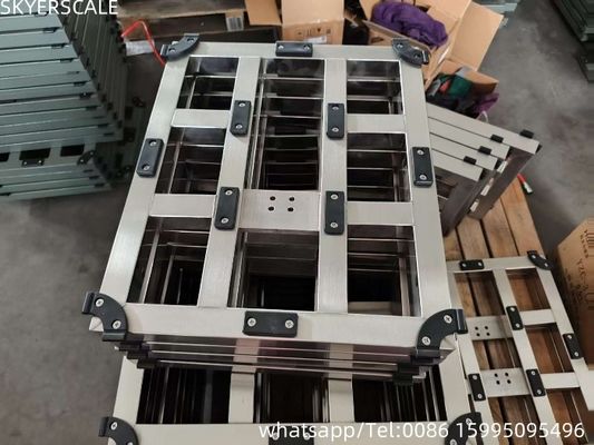 Skala Platform Elektronik Digital Stainless Steel waterproof 500kg Bench Scale LCD Display OEM Disesuaikan