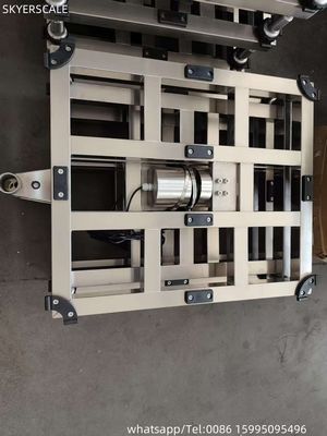 Skala Digital Bench Waterproof Stainless Steel 500x600mm 500kg Berat Skala Cetak LED Indikator Elektronik