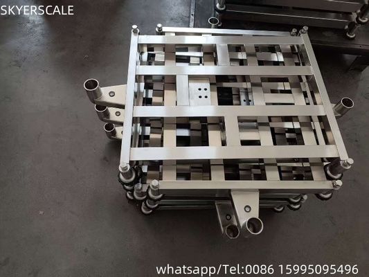 Inoks tahan air 600x800cm 500kg tinggi Keakuratan Industri Digital Elektronik Bench Platform Skala