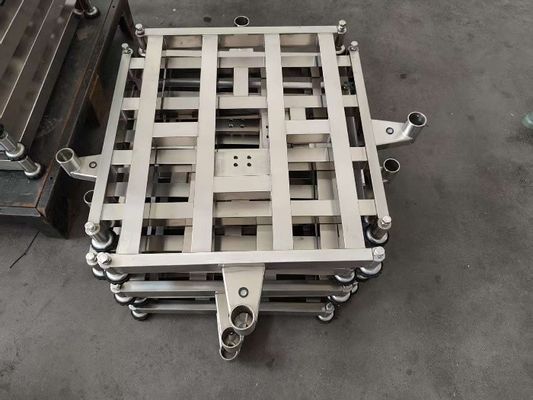 Inoks tahan air 600x800cm 500kg tinggi Keakuratan Industri Digital Elektronik Bench Platform Skala