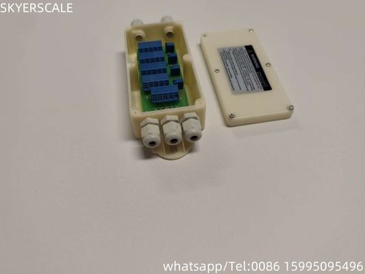 4 Wire Weight Plastic Load Cell Summing Box / Junction Box Untuk Skala Penimbangan Lantai