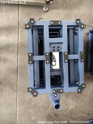Skala Platform Bangku Elektronik 400x500mm Perlindungan Overload Baja Karbon 100kg 200kg 300kg