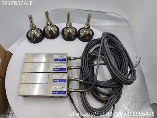 Zemic H8C-C3-1T Single Point Shear Beam Load Cell 1000KG Force Sensor Untuk Skala
