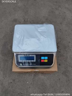 15kg Berat Pengukuran Waterproof Stainless Steel Seafood Scale