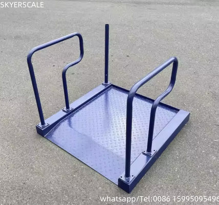 Rumah Sakit Skala Berat Kursi Roda Digital 500kg Skala Roda Skala Platform Kursi Roda
