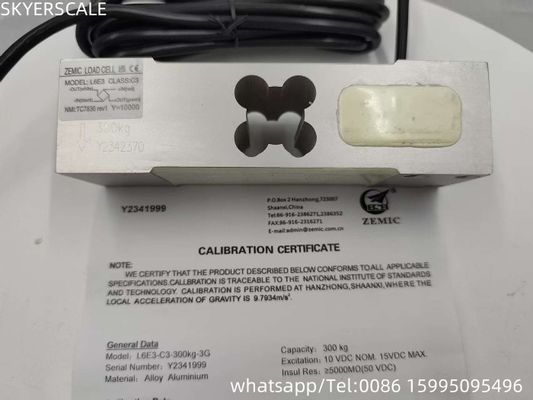ZEMC Load Cell L6E3 Aluminium Alloy Skala Listrik Sensor Menimbang Titik Tunggal Sensor Tekanan C3 Sensor Menimbang 300kg