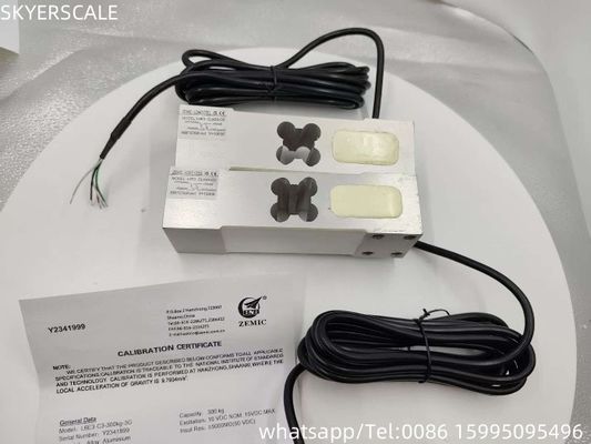 ZEMC Load Cell L6E3 Aluminium Alloy Skala Listrik Sensor Menimbang Titik Tunggal Sensor Tekanan C3 Sensor Menimbang 300kg