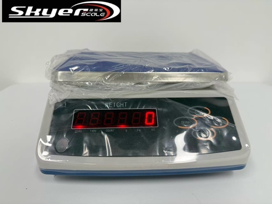 Skala digital 30kg dengan LCD stainless steel pan