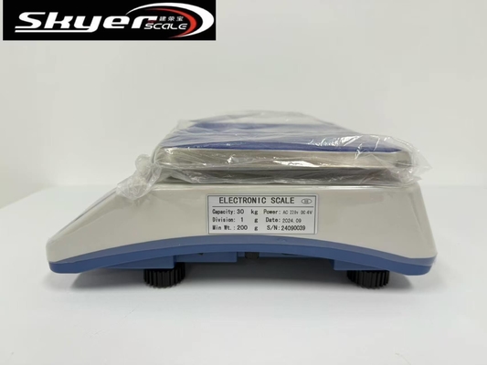 Skala digital 30kg dengan LCD stainless steel pan