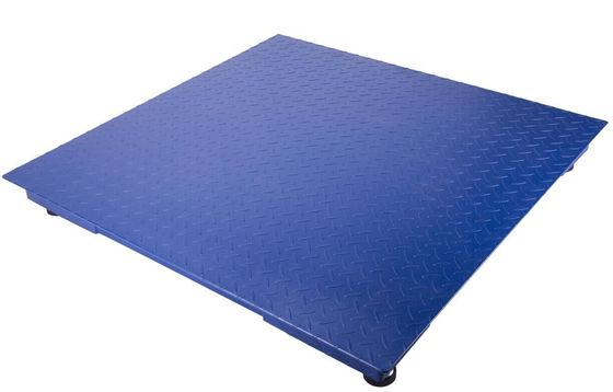 1.2 × 2m 5 Ton Timbangan Lantai Platform Baja Karbon