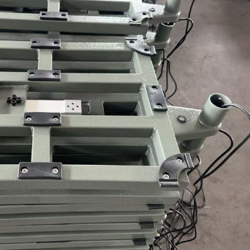 60*80 Digital Elektronik 300kg Carbon Steel Bench Platform Pos Skala 100kg 150kg 300kg 500kg