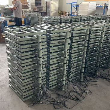 60*80 Digital Elektronik 300kg Carbon Steel Bench Platform Pos Skala 100kg 150kg 300kg 500kg