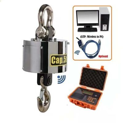 10t 30t 50t Wireless Hanging Crane Scale Untuk Konstruksi