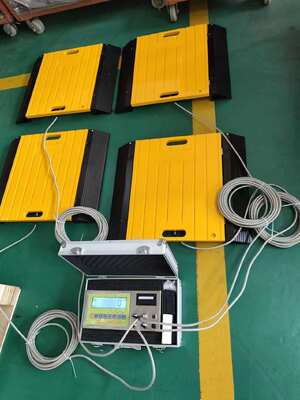 Perangkat penimbang beban portable dengan badan paduan aluminium