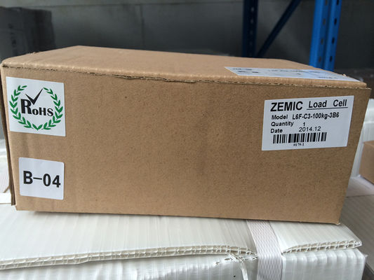 ZEMIC L6F Beratnya Load Cell Untuk Perangkat Beratnya Elektronik 50kg-2t Dengan Persetujuan OIML
