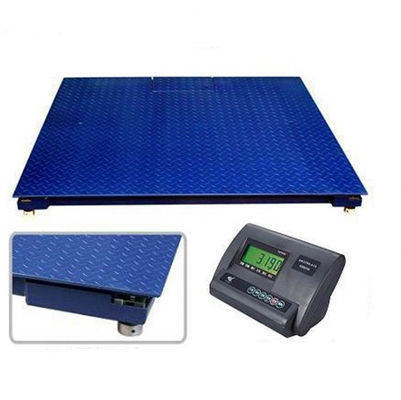 Dek Tunggal 1200 × 2200mm 3t 5 T Timbangan Lantai, platform set timbangan timbangan