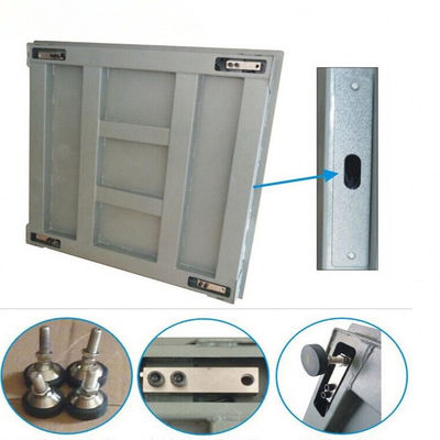 Dek Tunggal 1200 × 2200mm 3t 5 T Timbangan Lantai, platform set timbangan timbangan