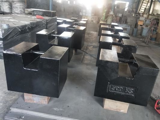 Besi Cor Beratnya 20kg 25kg 50kg 200kg 500kg 1000kg Scale Parts Untuk Timbangan Lantai Platform