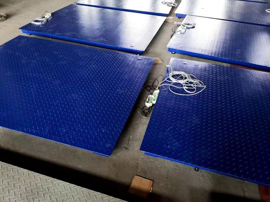 Timbangan lantai platform Baja Karbon 1,5x2m 3000kg