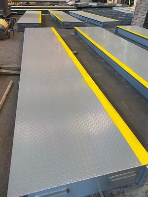 China Weighbridge Memproduksi 3x16m-60 Ton Truck Scale Weight Bridge Scale untuk Weighing Truck