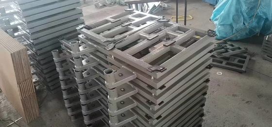 Permukaan yang dilapisi bubuk 1000kg 60x80cm Timbangan Berat Bangku Komersial