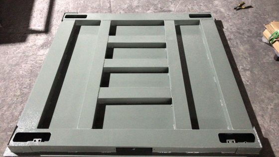 Meja Tunggal 1.2x1.2m-3t Timbangan Digital Tanpa Lubang Timbangan Lantai Platform Elektronik