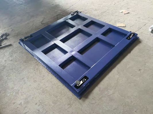 CE Anti - Slip Plat Platform Timbangan Lantai Timbangan