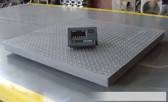 Timbangan Platform Pelat Checker 1200 × 1500mm 3 Ton Timbangan Lantai 5 ton