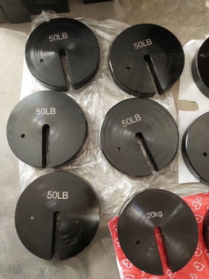 M1 20kg 50LB 100N Kalibrasi 20kg Bobot Uji Untuk Keseimbangan