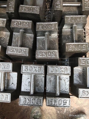 M1 20kg 50LB 100N Kalibrasi 20kg Bobot Uji Untuk Keseimbangan