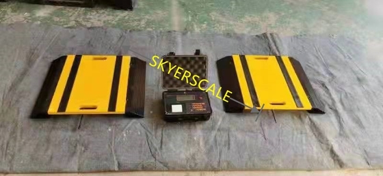 Struktur Aluminium Dynamometer Kendaraan Gandar Portabel Statis Berkabel