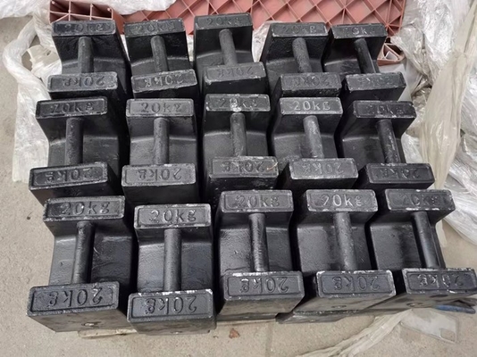 Pengecatan Surface Lock Test Scale, Berat Kalibrasi Untuk Penyesuaian