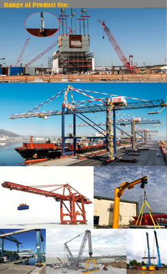 Alloy Steel Tension Link Load Cell, 5t 10t 50t 100t 500t Crane Load Cell Untuk Penimbangan